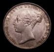London Coins : A151 : Lot 1697 : Sixpence 1843 ESC 1689 CGS type SP.V1.1843.01, GEF/AU and attractively toned, slabbed and graded CGS...