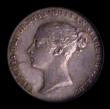 London Coins : A151 : Lot 1698 : Sixpence 1850 ESC 1695 CGS type SP.V1.1850.01, UNC with grey tone, slabbed and graded CGS 78