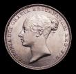 London Coins : A151 : Lot 1700 : Sixpence 1853 ESC 1698, CGS type SP.V1.1853.01, A/UNC and lustrous with some light contact marks, sl...