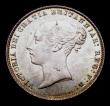 London Coins : A151 : Lot 1705 : Sixpence 1864 Large Date, serif 4 ESC 1713, Davies 1065, Die Number 30, CGS type SP.V1.1864.03, Choi...