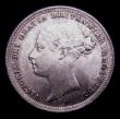 London Coins : A151 : Lot 1715 : Sixpence 1886 ESC 1748, CGS type SP.V1.1886.01 Choice UNC and lustrous with a hint of blue toning, s...