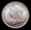 London Coins : A151 : Lot 1725 : Sixpence 1900 ESC 1770, CGS type SP.V1.1900.01 Choice UNC with a golden tone, slabbed and graded CGS...