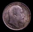 London Coins : A151 : Lot 1729 : Sixpence 1903 ESC 1787, CGS type SP.E7.1903.01, Choice UNC and nicely toned, slabbed and graded CGS ...