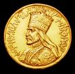London Coins : A151 : Lot 1867 : Ethiopia Coronation of Haile Selassie EE1923 (1930) 25mm diameter VF ex-jewellery, weight 6.33 gramm...