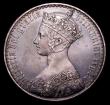 London Coins : A151 : Lot 2201 : Crown 1847 Gothic UNDECIMO ESC 288 NEF with some contact marks and hairlines