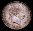 London Coins : A151 : Lot 2609 : Halfcrown 1819 ESC 623 UNC and choice with grey and gold tone over original mint brilliance, comes w...