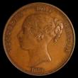 London Coins : A151 : Lot 2793 : Penny 1858 8 over 3 Peck 1515 UNC with traces of lustre slabbed and graded CGS 78, Ex-Dr.A.Findlow H...