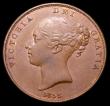 London Coins : A151 : Lot 2794 : Penny 1858 Large Date with W.W. Peck 1517 EF/GEF with some small spots