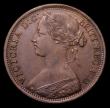 London Coins : A151 : Lot 2803 : Penny 1861 Freeman 29 dies 6+D AU/GEF the reverse with some spots, Ex-Croydon Coin Auction &pound;16