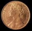 London Coins : A151 : Lot 2818 : Penny 1875 Freeman 80 dies 8+H, UNC and with good even lustre, slabbed and graded CGS 78, Ex-Roland ...