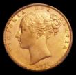 London Coins : A151 : Lot 3096 : Sovereign 1871 Shield Back Marsh 55 Die Number 25 practically mint state and grade MS62 by PCGS, S35...