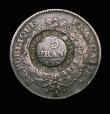 London Coins : A152 : Lot 1293 : Scotland - Lanarkshire - Dalzell Farm, Countermarked on France 5 Francs Napoleonic era, Paris Mint, ...