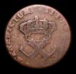 London Coins : A152 : Lot 1373 : USA/France 9 Deniers 1722H Breen 263 VG 