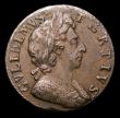 London Coins : A152 : Lot 2080 : Farthing 1697 Peck 659 VF, slabbed and graded CGS 40