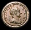 London Coins : A152 : Lot 2097 : Farthing 1720 Small Obverse Letters, Small 0 in date, EF, slabbed and graded CGS 60, the only exampl...