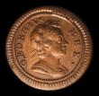 London Coins : A152 : Lot 2100 : Farthing 1724 Peck 828 GEF nicely toned, slabbed and graded CGS 70, Ex-London Coins Auction A148 1/3...