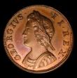 London Coins : A152 : Lot 2101 : Farthing 1730 Copper Proof Peck 857 UNC toned, slabbed and graded CGS 85, Ex-London Coins Auction A1...