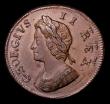 London Coins : A152 : Lot 2105 : Farthing 1731 Peck 858 EF with traces of double striking, the reverse with a small crack on the edge