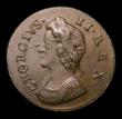 London Coins : A152 : Lot 2112 : Farthing 1735 Peck 863* 3 over 3 in date (previously thought to be 3 over 5). Note: the reverse die ...