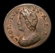 London Coins : A152 : Lot 2117 : Farthing 1737 Large Date CGS Variety 02, EF with a trace of lustre, slabbed and graded CGS 65, Ex-Co...