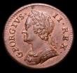 London Coins : A152 : Lot 2126 : Farthing 1746 Peck 887 AU/GEF with traces of lustre
