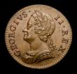 London Coins : A152 : Lot 2131 : Farthing 1754 Peck 892 Toned UNC with a couple of small spots, slabbed and graded CGS 80 