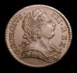 London Coins : A152 : Lot 2134 : Farthing 1771 Reverse C Olive branch points to right limb of A in BRITANNIA, also first 7 over 1 in ...
