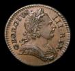 London Coins : A152 : Lot 2138 : Farthing 1773 Obverse 1, No Stop on Reverse Peck 912, GEF, slabbed and graded CGS 70, Ex-Croydon Coi...