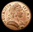 London Coins : A152 : Lot 2142 : Farthing 1775 Peck 917 Lustrous UNC and most attractive, slabbed and graded CGS 80, the finest known...