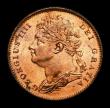 London Coins : A152 : Lot 2160 : Farthing 1825 Obverse 1. 5 over higher 5 in date, 1 of date with no serif, UNC and choice with aroun...