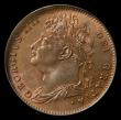 London Coins : A152 : Lot 2165 : Farthing 1826 First Issue, Peck 1416 Toned UNC with a trace of lustre and choice, slabbed and graded...