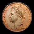 London Coins : A152 : Lot 2169 : Farthing 1826 Second Issue, Roman 1 in date CGS Variety 6, UNC with traces of lustre, slabbed and gr...