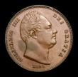 London Coins : A152 : Lot 2176 : Farthing 1831 Bronzed Proof, Reverse inverted, Peck 1468, UNC toned, slabbed and graded CGS 80