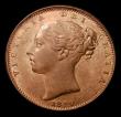 London Coins : A152 : Lot 2194 : Farthing 1840 Peck 1559 UNC with around 30% lustre, slabbed and graded CGS 80, the joint finest of 4...