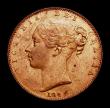 London Coins : A152 : Lot 2195 : Farthing 1841 Unbarred A's in GRATIA CGS Variety 03 Lustrous UNC with a few small tine spots, s...