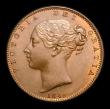 London Coins : A152 : Lot 2221 : Farthing 1849 Peck 1570 UNC with traces of lustre, slabbed and graded CGS 80, much eye appeal, Very ...