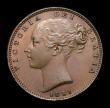 London Coins : A152 : Lot 2227 : Farthing 1851 5 over 4 in date. B in BRITANNIAR has no serifs. A's in BRITANNIAR unbarred. CGS ...