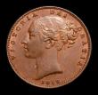London Coins : A152 : Lot 2248 : Farthing 1858 Small date, CGS Variety 02, EF with traces of lustre, slabbed and graded CGS 60, Ex-Cr...
