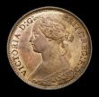 London Coins : A152 : Lot 2277 : Farthing 1873 Low 3 in date CGS Variety 02 UNC with around 30% lustre, slabbed and graded CGS 82