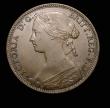 London Coins : A152 : Lot 2376 : Penny 1861 Freeman 21 dies 3+D, strong VF with a couple of spots on the lower right side of the reve...