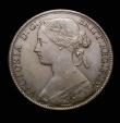 London Coins : A152 : Lot 2378 : Penny 1861 Freeman 24 dies 4+F, Satin 29 (full top leaf) AU/GEF with an attractive and even chocolat...