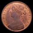 London Coins : A152 : Lot 2382 : Penny 1861 Freeman 29 dies 6+D UNC or near so with traces of lustre and a small flan flaw in the rev...