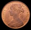 London Coins : A152 : Lot 2384 : Penny 1861 Freeman 33 dies 6+G UNC or near so with traces of lustre, the reverse with some spots and...