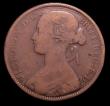 London Coins : A152 : Lot 2397 : Penny 1863 Open 3 in date unlisted by Freeman, Gouby 1863B, Satin 46, the variety confirmed by the 3...