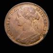 London Coins : A152 : Lot 2398 : Penny 1864 Crosslet 4 Freeman 48 dies 6+G EF and lustrous with some edge nicks and a spot by F:D:, r...