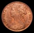 London Coins : A152 : Lot 2413 : Penny 1873 Freeman 64 dies 6+G GEF with  traces of lustre, Ex-W.Nicholls November 1994 &pound;40