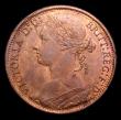 London Coins : A152 : Lot 2437 : Penny 1881 Freeman 105 dies 10+J AU/GEF with traces of lustre, Ex-Colin Adams collection Spink 23/7/...