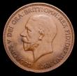 London Coins : A152 : Lot 2487 : Penny 1928 as Freeman 199 dies 5+C with die axis inverted, Fine or better with some contact marks an...
