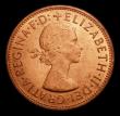 London Coins : A152 : Lot 2493 : Penny 1966 Mint Error - Mis Strike, struck on a thicker heavy flan and weighing 11.14 grammes, UNC a...