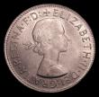 London Coins : A152 : Lot 2495 : Penny 1967 Mint Error Mis-strike, struck in Cupro-nickel, slightly off centre, weight 11.56 grammes ...